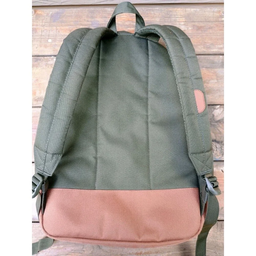 Herschel Supply Co. Heritage Backpack Green/Saddle Brown School Travel